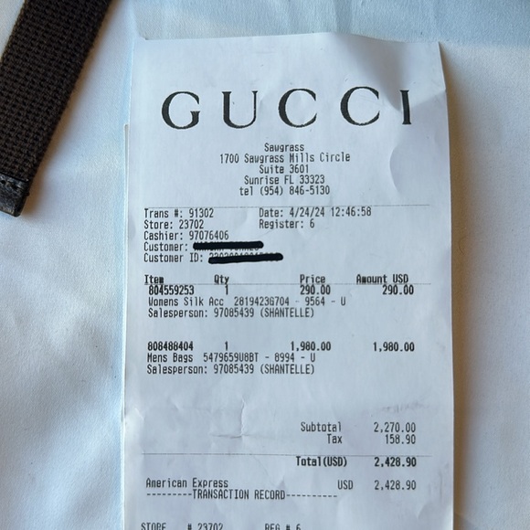 GUCCI OPHIDIA GG SMALL BACKPACK - Picture 5 of 5